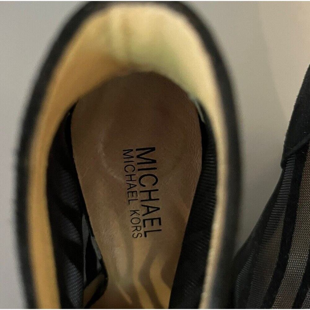Michael Kors Women's Black Fulton Bootie Mesh&Suede Stiletto Heels Size 7M - Picture 5 of 11